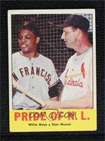 Pride of the N.L. (Willie Mays, Stan Musial)