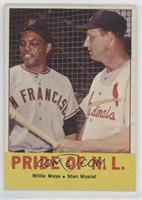 Pride of the N.L. (Willie Mays, Stan Musial) [Good to VG‑EX]