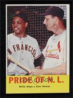 Pride of the N.L. (Willie Mays, Stan Musial)