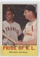 Pride of the N.L. (Willie Mays, Stan Musial) [Noted]