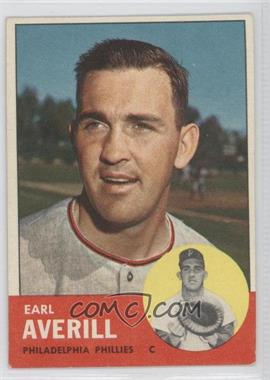 1963 Topps - [Base] #139 - Earl Averill, Jr [Good to VG‑EX]