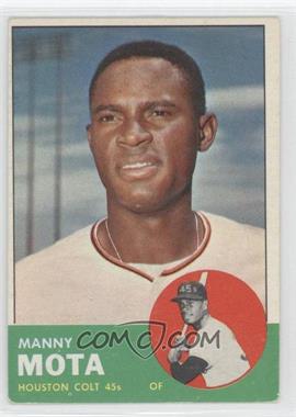 1963 Topps - [Base] #141 - Manny Mota [Noted]