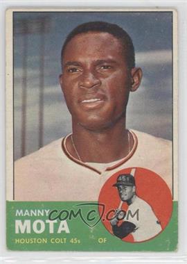 1963 Topps - [Base] #141 - Manny Mota [Noted]