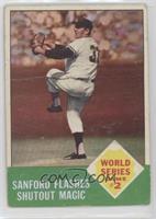 World Series - Jack Sanford [Poor to Fair]