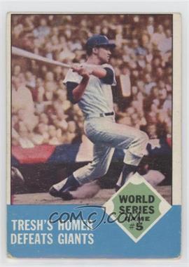 1963 Topps - [Base] #146 - World Series - Tom Tresh