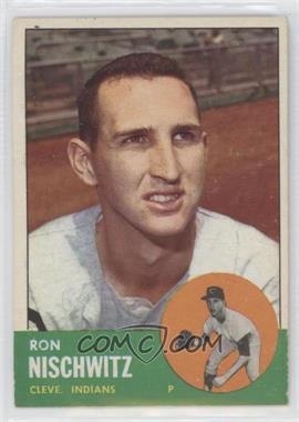 1963 Topps - [Base] #152 - Ron Nischwitz