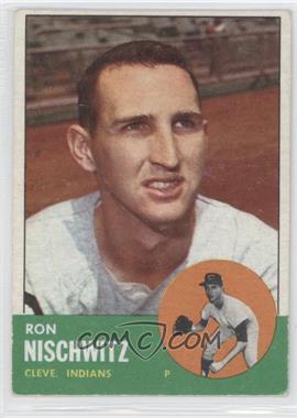 1963 Topps - [Base] #152 - Ron Nischwitz