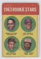 Rookie Stars - Rogelio Alvarez, Bob Saverine, Tommy Harper, Dave Roberts [Good&…