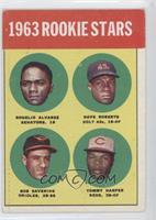 Rookie Stars - Rogelio Alvarez, Bob Saverine, Tommy Harper, Dave Roberts [Good&…