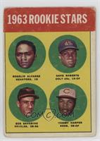 Rookie Stars - Rogelio Alvarez, Bob Saverine, Tommy Harper, Dave Roberts [Poor&…