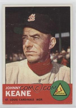 1963 Topps - [Base] #166 - Johnny Keane