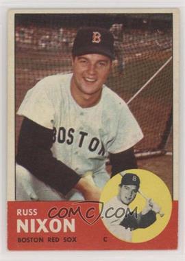1963 Topps - [Base] #168 - Russ Nixon