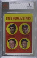 Rookie Stars - Dick Egan, Julio Navarro, Tommie Sisk, Gaylord Perry [BVG 7…