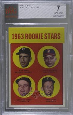 1963 Topps - [Base] #169 - Rookie Stars - Dick Egan, Julio Navarro, Tommie Sisk, Gaylord Perry [BVG 7 NEAR MINT]