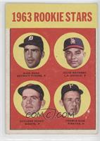 Rookie Stars - Dick Egan, Julio Navarro, Tommie Sisk, Gaylord Perry [Good …