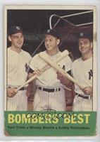 Bombers' Best (Tom Tresh, Mickey Mantle, Bobby Richardson) [Poor to F…