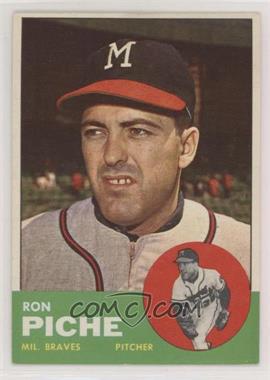 1963 Topps - [Base] #179 - Ron Piche