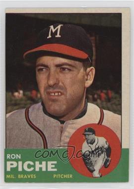 1963 Topps - [Base] #179 - Ron Piche