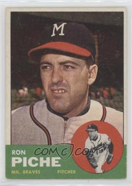 1963 Topps - [Base] #179 - Ron Piche