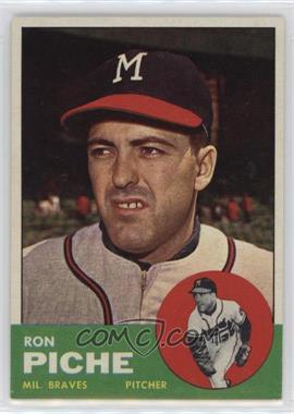 1963 Topps - [Base] #179 - Ron Piche