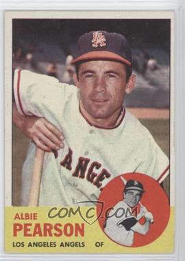 1963 Topps - [Base] #182 - Albie Pearson [Noted]