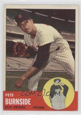 1963 Topps - [Base] #19 - Pete Burnside