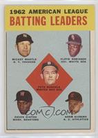 League Leaders - 1962 American League Batting Leaders (Mickey Mantle, Floyd Rob…