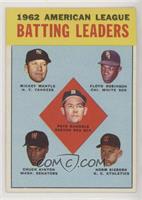 League Leaders - 1962 American League Batting Leaders (Mickey Mantle, Floyd Rob…