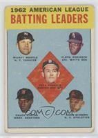 League Leaders - 1962 American League Batting Leaders (Mickey Mantle, Floyd Rob…