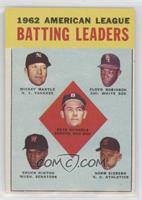 League Leaders - 1962 American League Batting Leaders (Mickey Mantle, Floyd Rob…