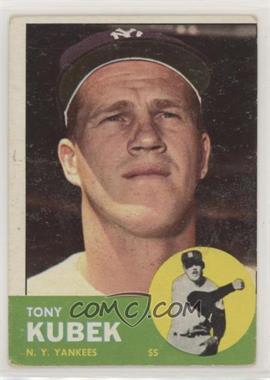 1963 Topps - [Base] #20 - Tony Kubek