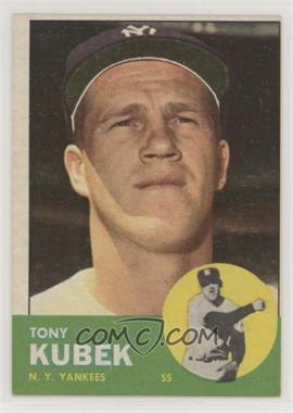 1963 Topps - [Base] #20 - Tony Kubek