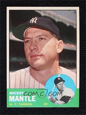 1963 Topps - [Base] #200 - Mickey Mantle [Good to VG‑EX]