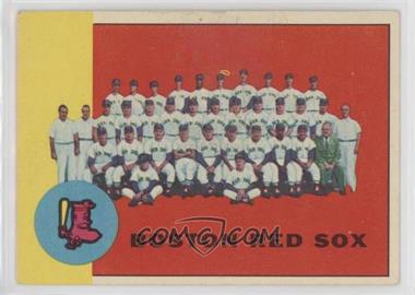 1963 Topps - [Base] #202 - Boston Red Sox Team [Good to VG‑EX]