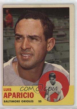 1963 Topps - [Base] #205 - Luis Aparicio