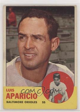 1963 Topps - [Base] #205 - Luis Aparicio