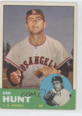 1963 Topps - [Base] #207 - Ken Hunt [Noted]