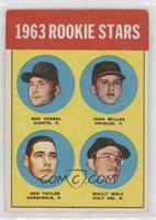 Rookie Stars - Ron Herbel, John Miller, Ron Taylor, Wally Wolf [Good to&nb…