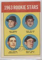 Rookie Stars - Ron Herbel, John Miller, Ron Taylor, Wally Wolf