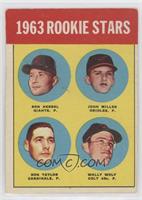 Rookie Stars - Ron Herbel, John Miller, Ron Taylor, Wally Wolf [Good to&nb…