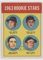 Rookie Stars - Ron Herbel, John Miller, Ron Taylor, Wally Wolf