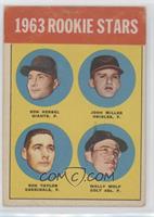 Rookie Stars - Ron Herbel, John Miller, Ron Taylor, Wally Wolf