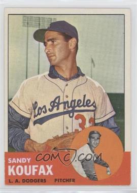 1963 Topps - [Base] #210 - Sandy Koufax