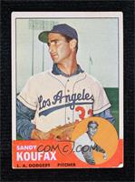 Sandy Koufax [Good to VG‑EX]