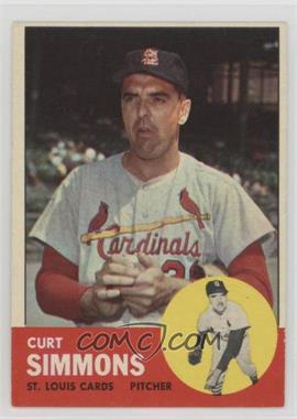 1963 Topps - [Base] #22 - Curt Simmons
