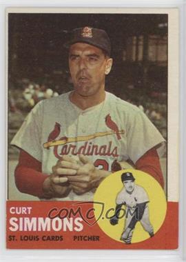 1963 Topps - [Base] #22 - Curt Simmons