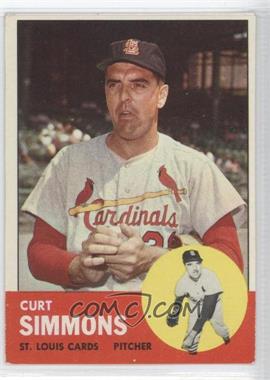 1963 Topps - [Base] #22 - Curt Simmons