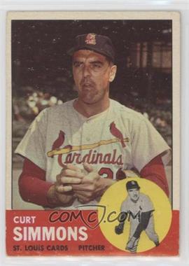 1963 Topps - [Base] #22 - Curt Simmons