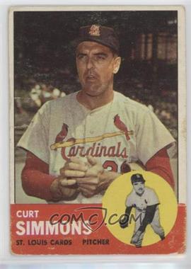 1963 Topps - [Base] #22 - Curt Simmons