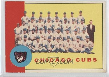 1963 Topps - [Base] #222 - Chicago Cubs Team